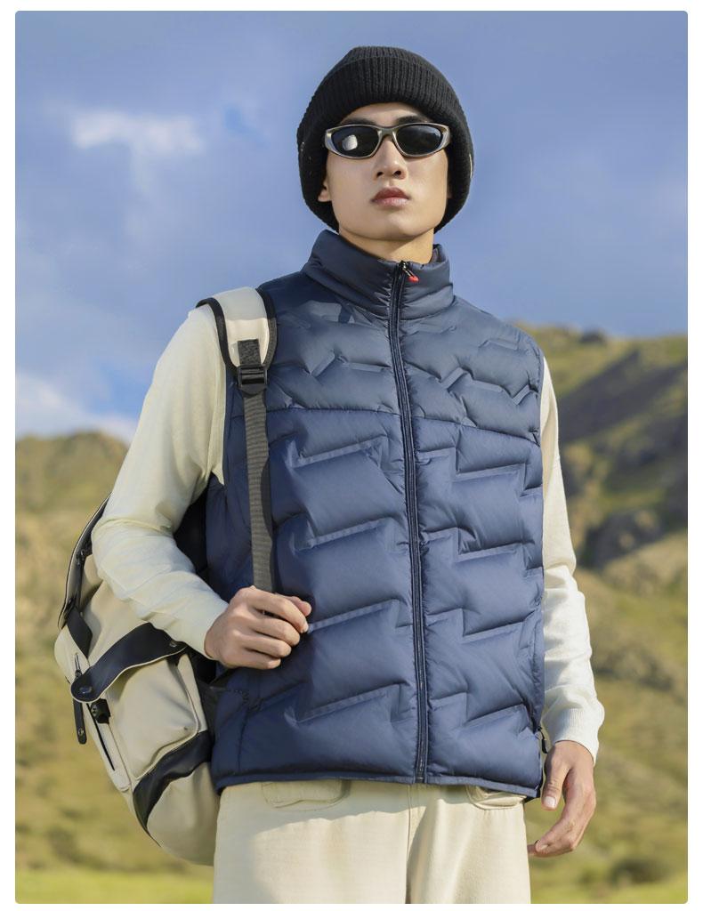 The cross-border couple's lightweight duck down vest is a must-have for outdoor sports. This series of lightweight and warm sports down jackets is available in new winter styles for both men and women Specification image