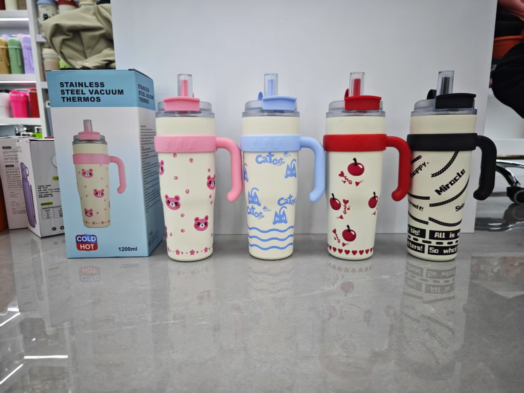 小清新316不锈钢汽车杯