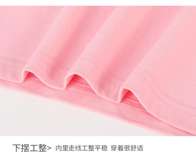 Cross-border Cloud Sensation Cotton children's round-neck T-shirt, men's and women's same style short-sleeved T-shirt, Korean version children's clothing, new children's T-shirt, simple, fashionable, comfortable and breathable detail image 16