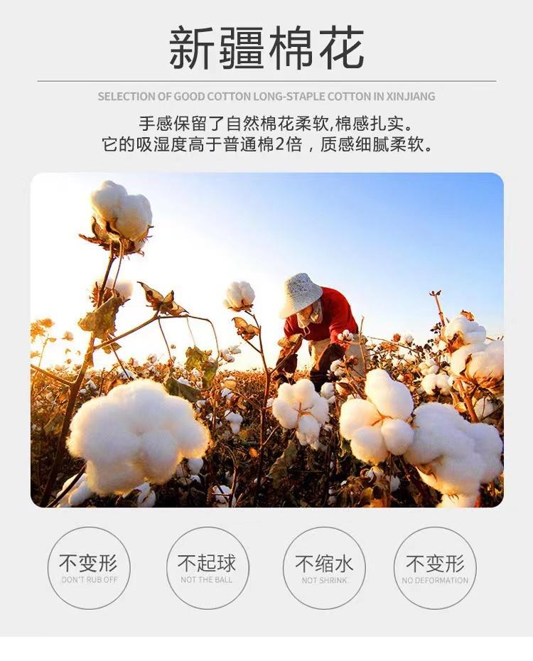 Cross-border cloud-sensing cotton adult round-neck T-shirt, children's wear, men's and women's same style short-sleeved T-shirt, Korean version adult clothing T-shirt, new simple, fashionable, comfortable and breathable detail image 6