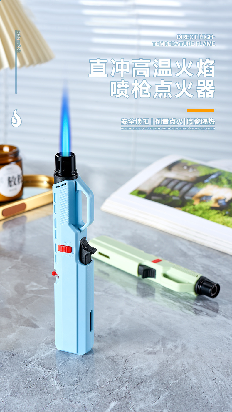 便捷厨用打火机 点烟器煤气灶专用 打火机耐用 火力强大 安全可靠详情图1