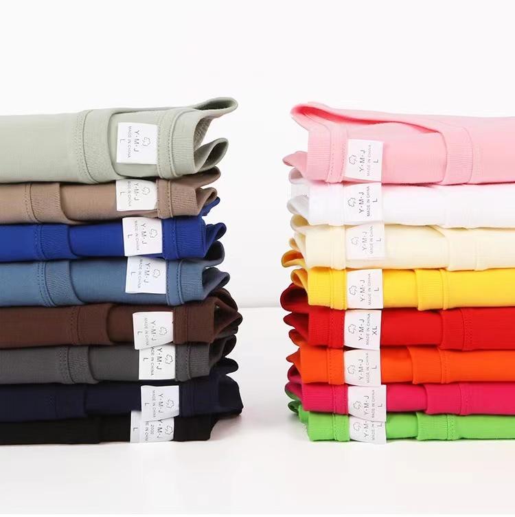 Cross-border cloud-sensing cotton adult round-neck T-shirt, children's wear, men's and women's same style short-sleeved T-shirt, Korean version adult clothing T-shirt, new simple, fashionable, comfortable and breathable detail image 18