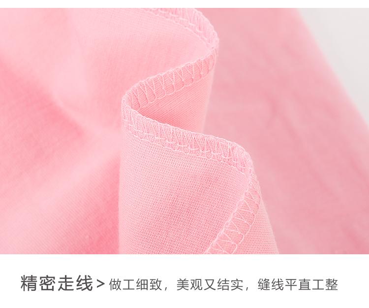 Cross-border Cloud Sensation Cotton children's round-neck T-shirt, men's and women's same style short-sleeved T-shirt, Korean version children's clothing, new children's T-shirt, simple, fashionable, comfortable and breathable detail image 15