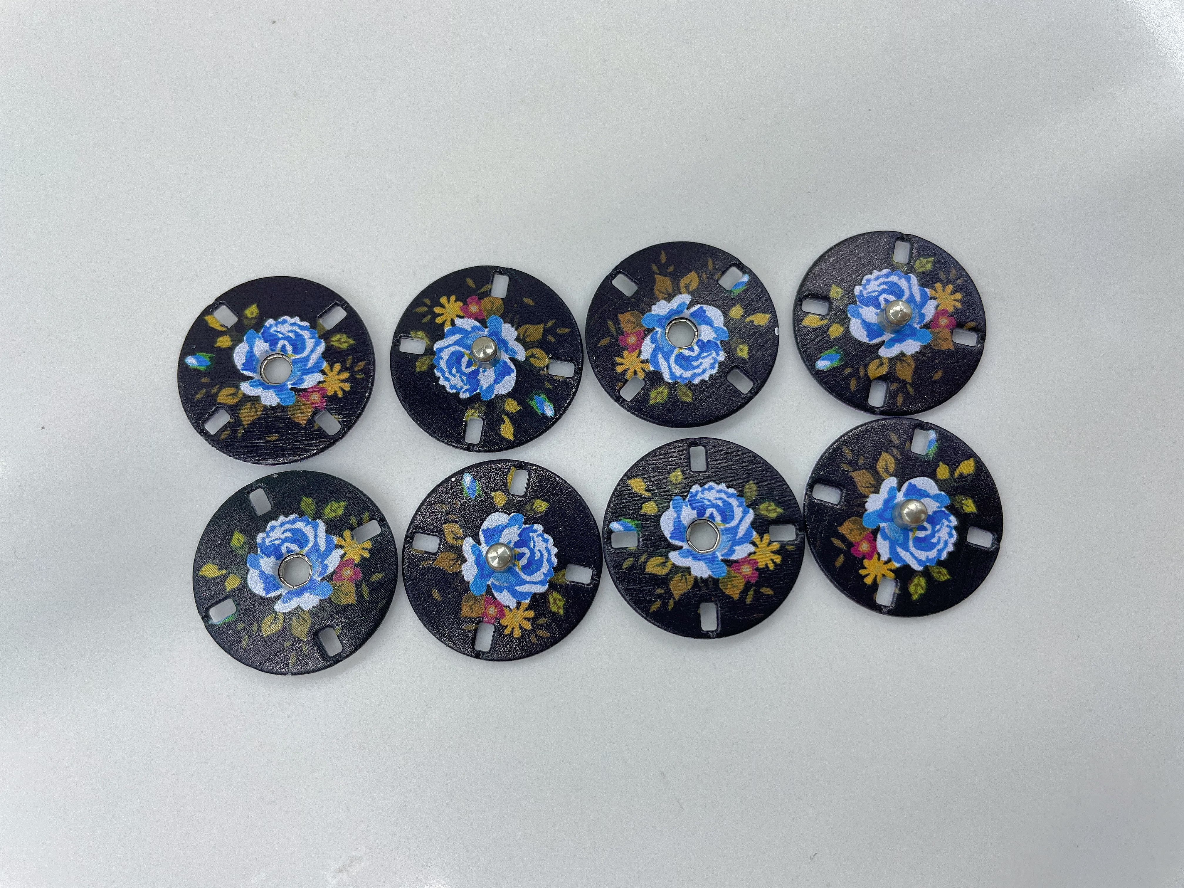 طباعة ثلاثية الأبعاد على أزرار أزرار مزدوجة لزرار أزرار أزرار الملابس detail image 4