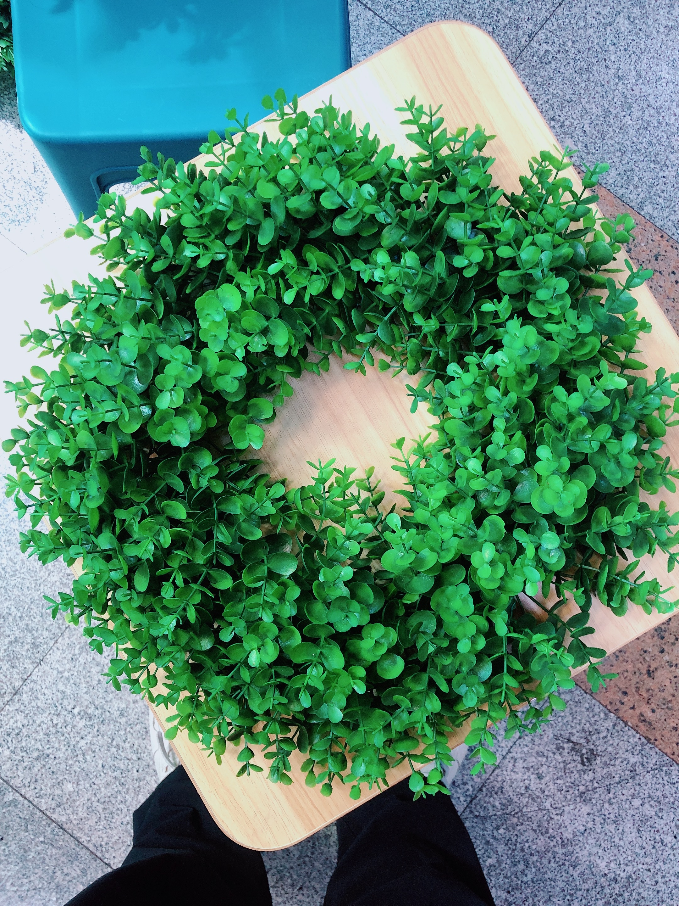 复活节特色草篮手工编织花装饰 跨境台灯风格编织储物筐 美观实用家居点缀