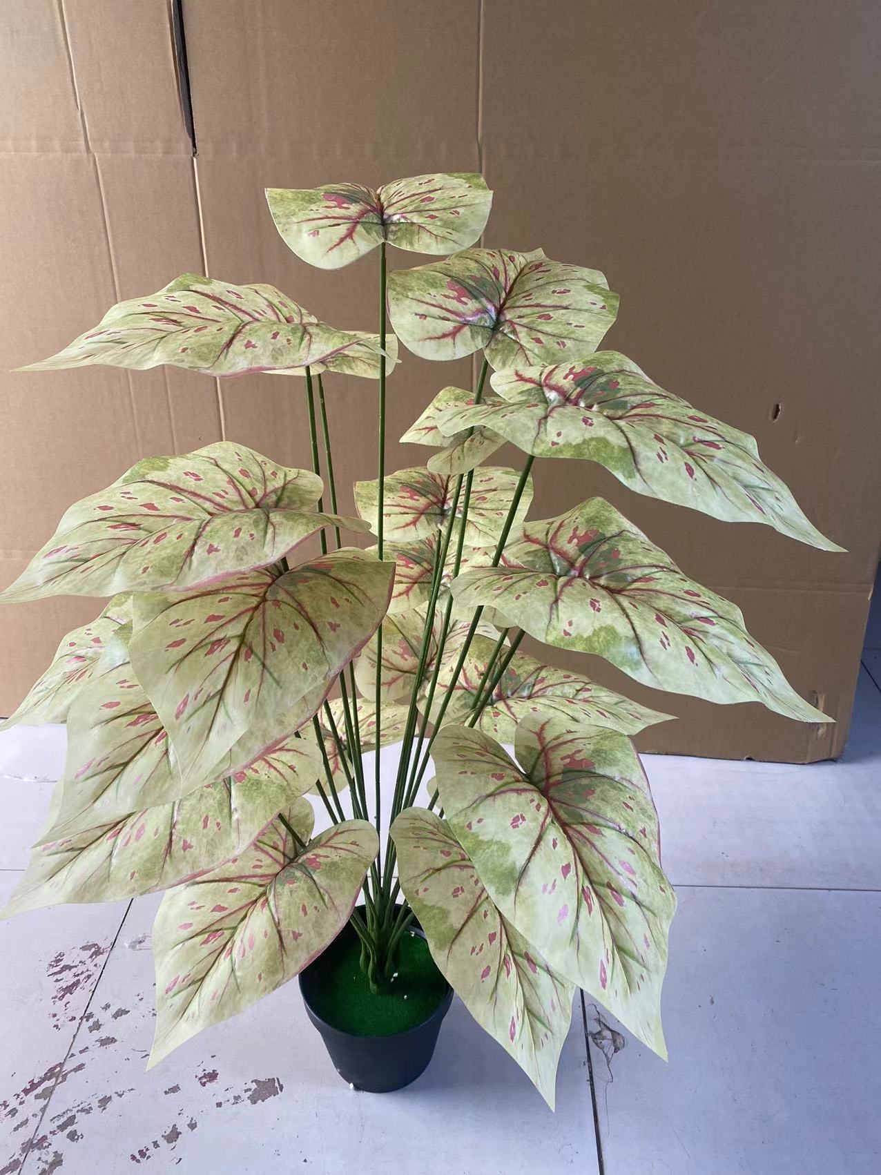 多肉植物仿真花盆栽 超真实PU材质假花装饰品 室内外绿植装饰仿真花艺品