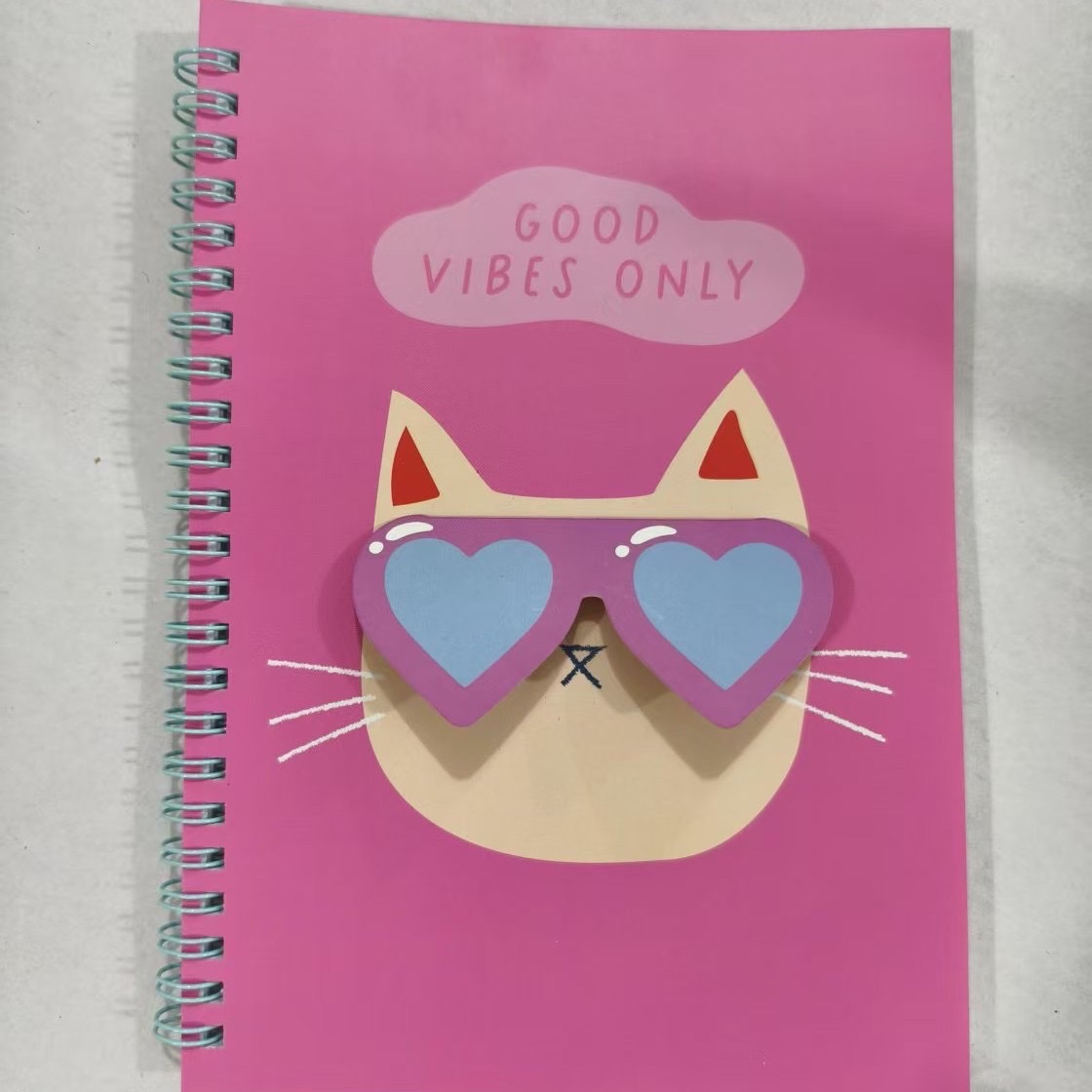 Customized cross-border animal glasses, coil books, creative notebook books, coil books, student planner and plan books, customized notebooks for foreign trade export detail image 4