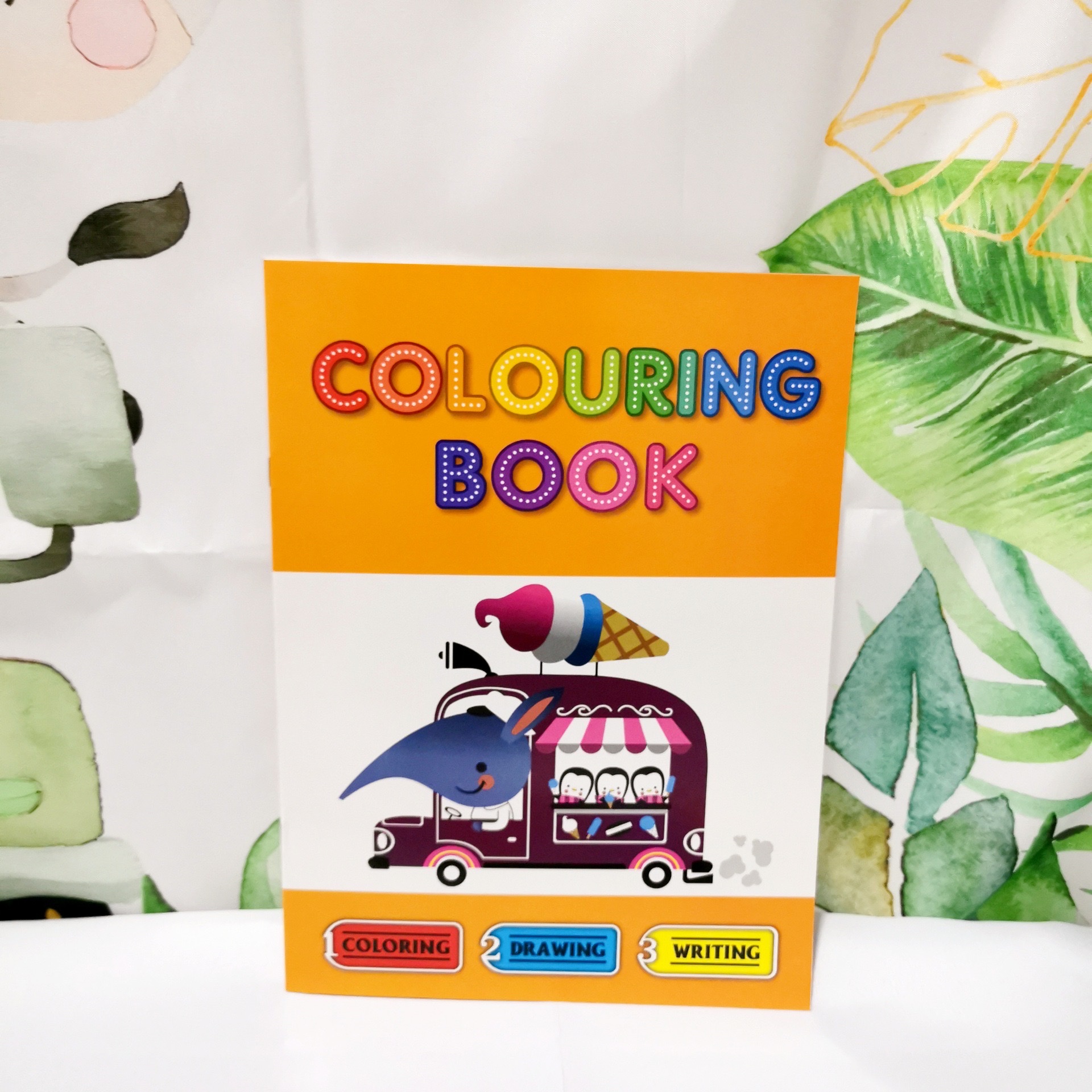 Libro de colorear transfronterizo personalizado para la enseñanza temprana libro de ejercicios de dibujo transfronterizo personalizado libro de dibujo en francés material del estudiante libro de clavos de hierro cuaderno de ejercicios Application Scenario