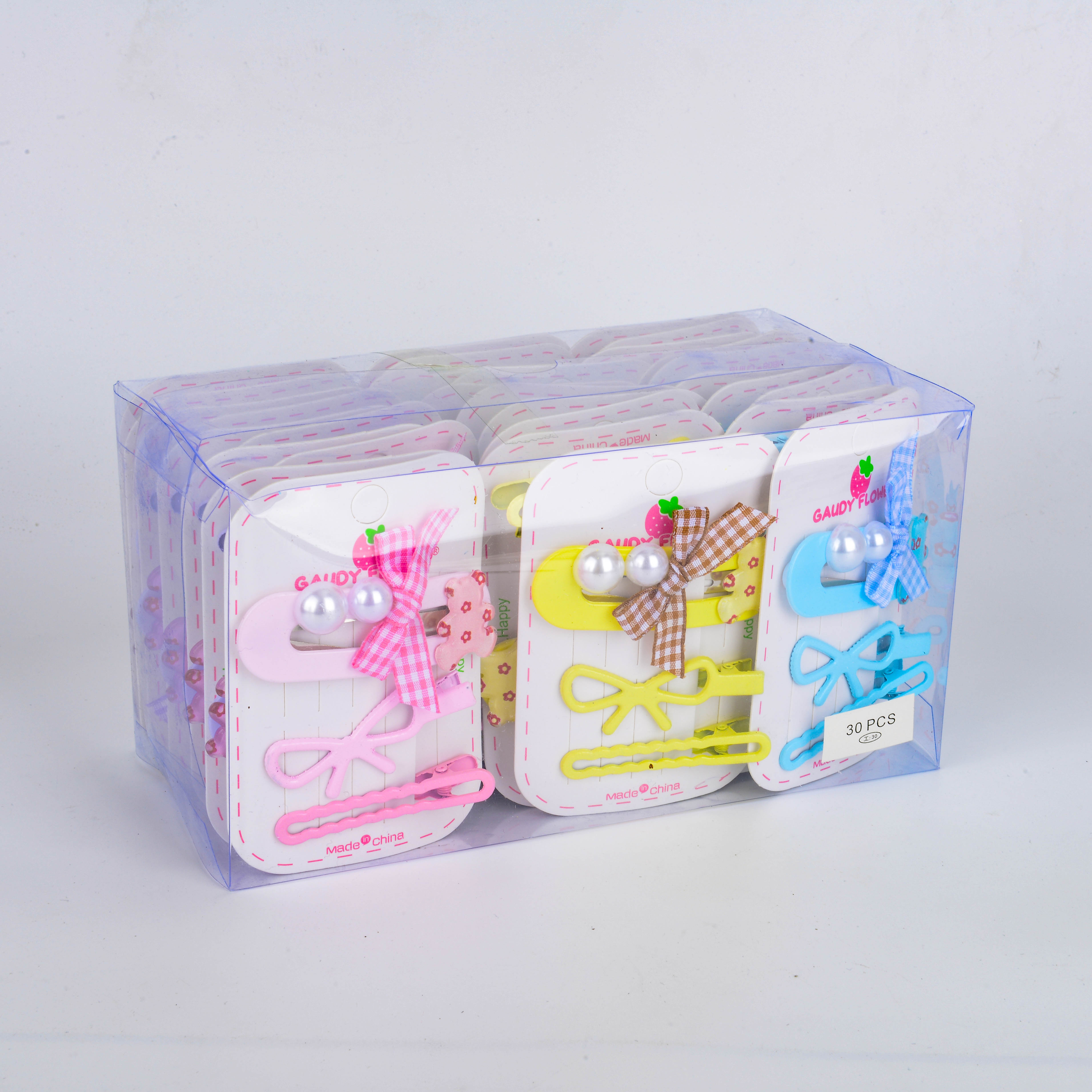 Pearl ribbon BB clip