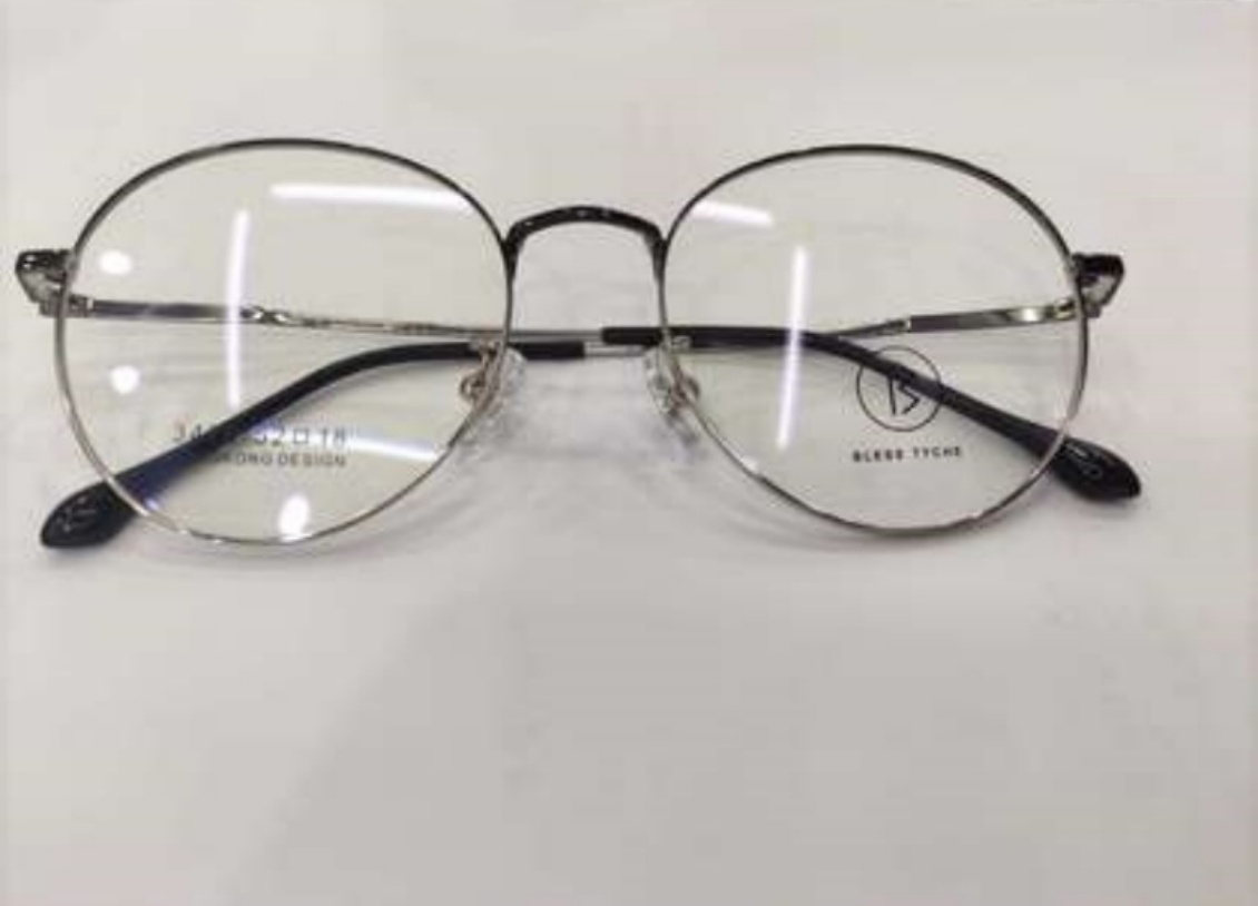 黑银TR女士男士男生光学眼镜近视镜