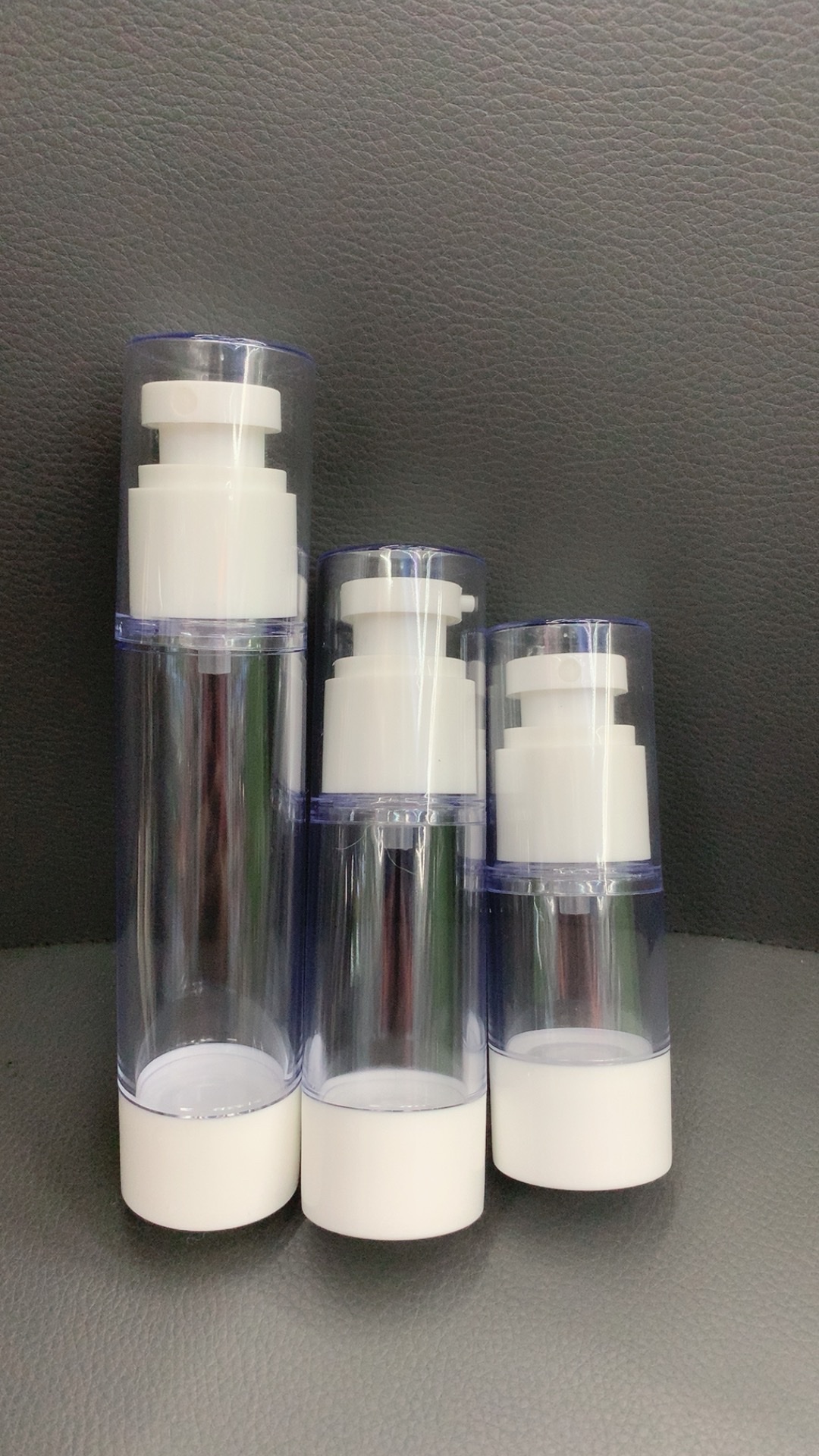 大量现货 价格优惠 塑料真空瓶 15ml 30ml 50ml 价格可谈