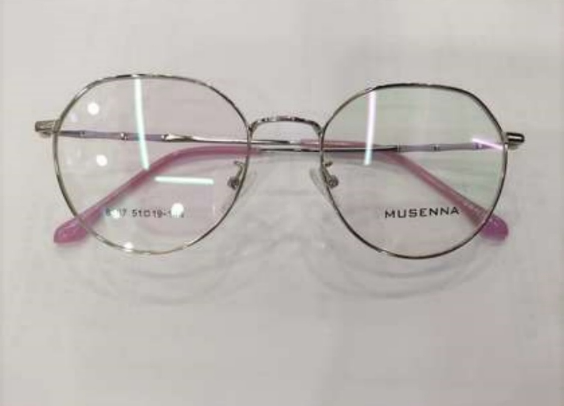 圆框多边形女士光学眼镜近视镜