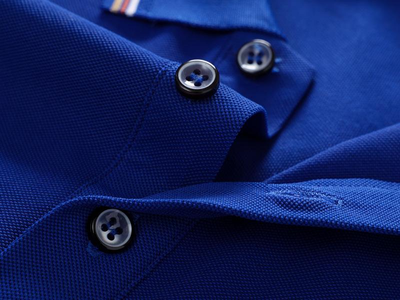 Cross-border ice Sensation Solona color-block lapel new short-sleeved lapel polo for both men and women, fashionable and casual polo for both men and women, simple and comfortable short-sleeved trendy polo detail image 10