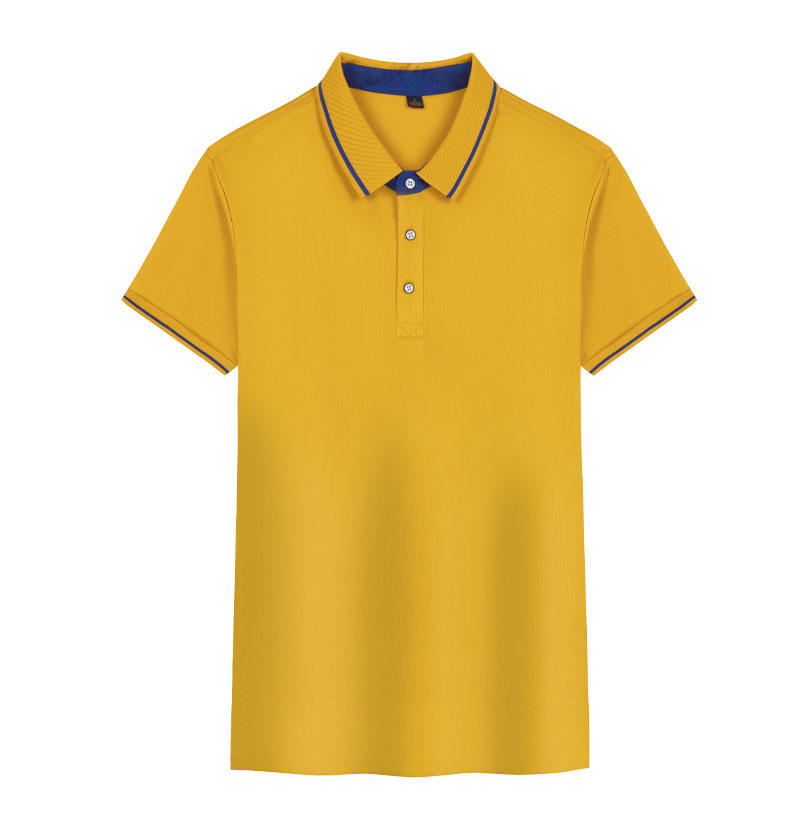 Cross-border classic fringed ice silk new short-sleeved lapel polo for both men and women, fashionable and casual polo for both men and women, simple and comfortable short-sleeved trendy polo detail image 14
