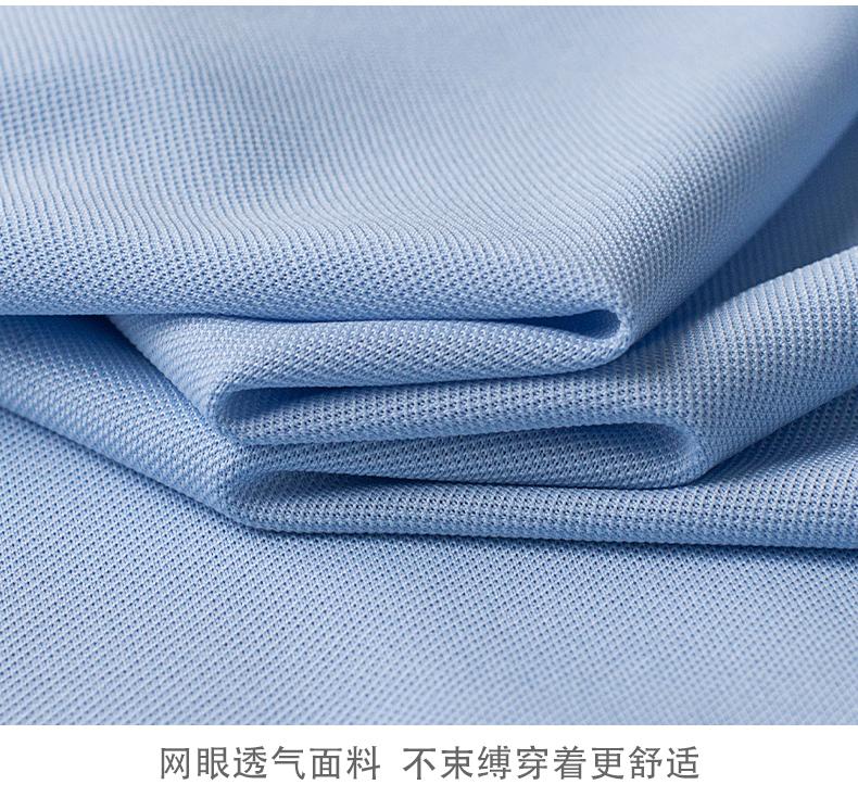 Cross-border wide jacquard fringe lapel new short-sleeved lapel polo for both men and women, fashionable and casual polo for both men and women, simple and comfortable short-sleeved trendy polo detail image 8