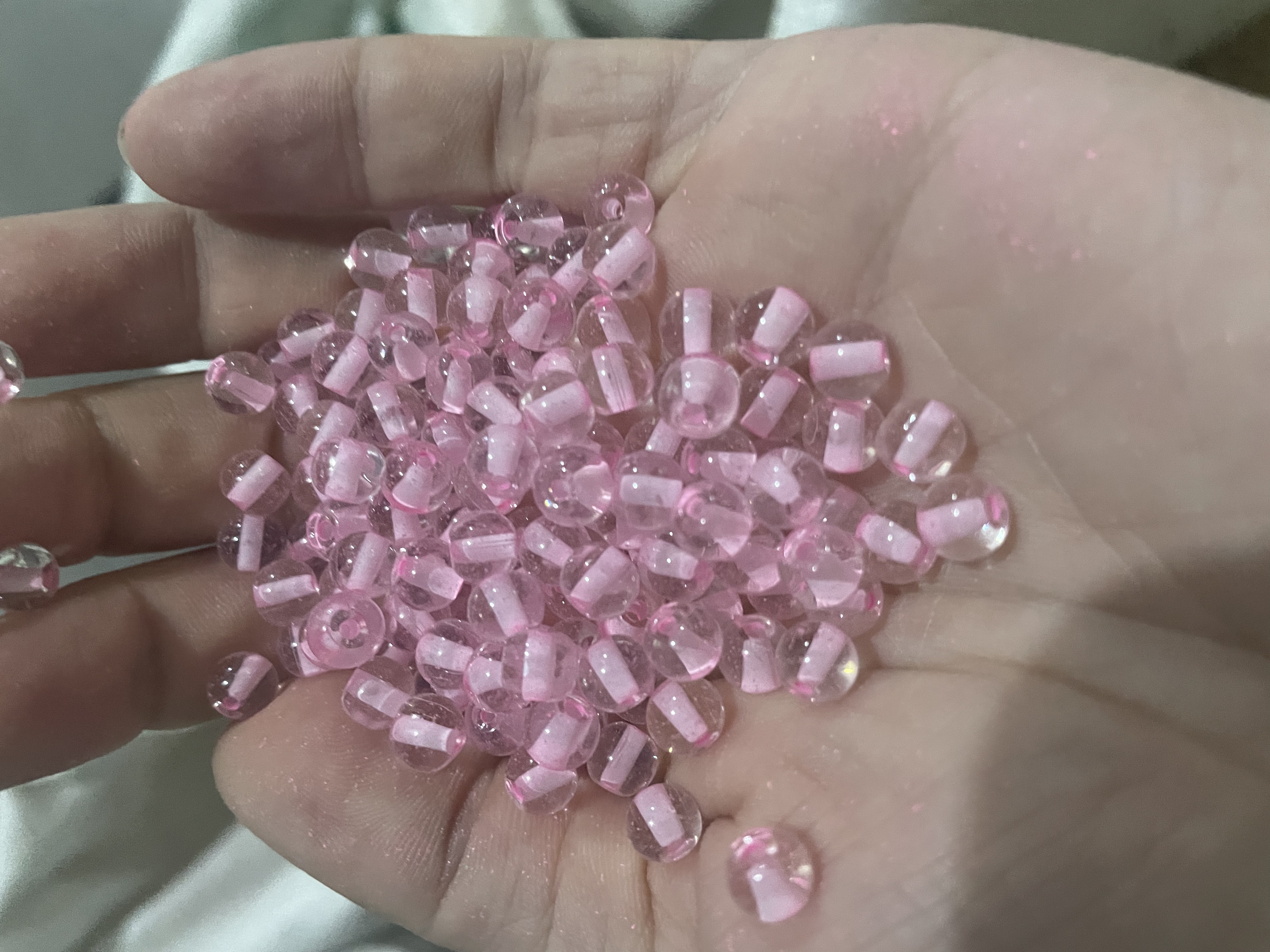 琉璃珠子精美散珠 DIY手工串珠材料 琉璃散珠手链配件 手工珠子首饰制作详情图13