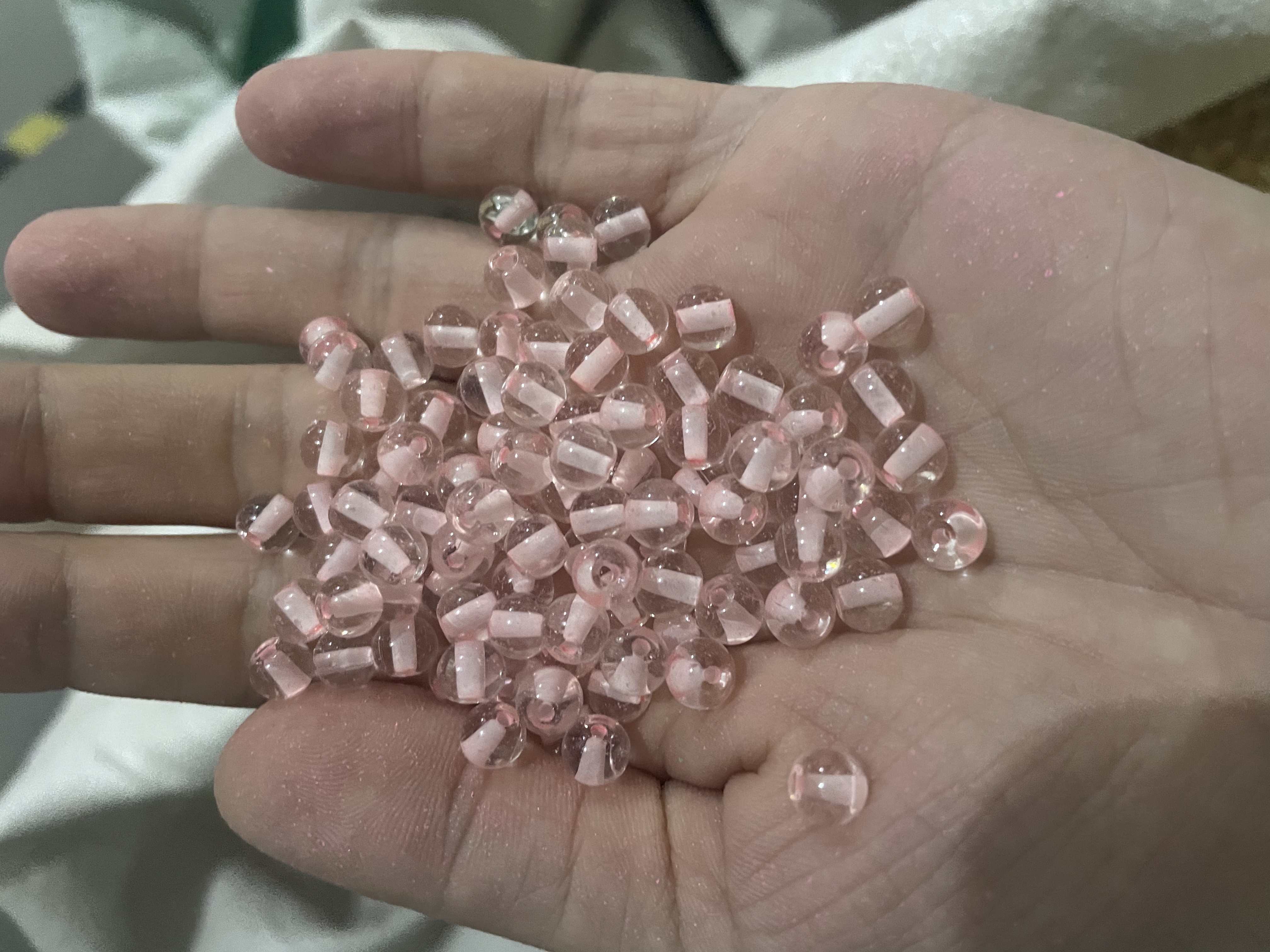 琉璃珠子精美散珠 DIY手工串珠材料 琉璃散珠手链配件 手工珠子首饰制作详情图12