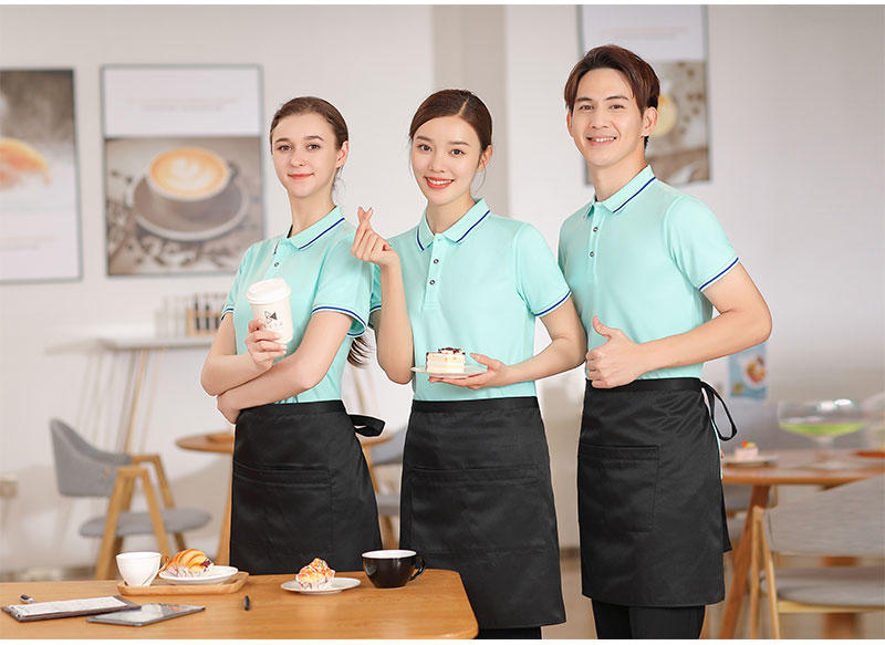 Cross-border chiffon classic ribbed lapel summer short-sleeved POLO shirt, a lightweight, breathable, sweat-absorbent, quick-drying, comfortable for both men and women detail image 10