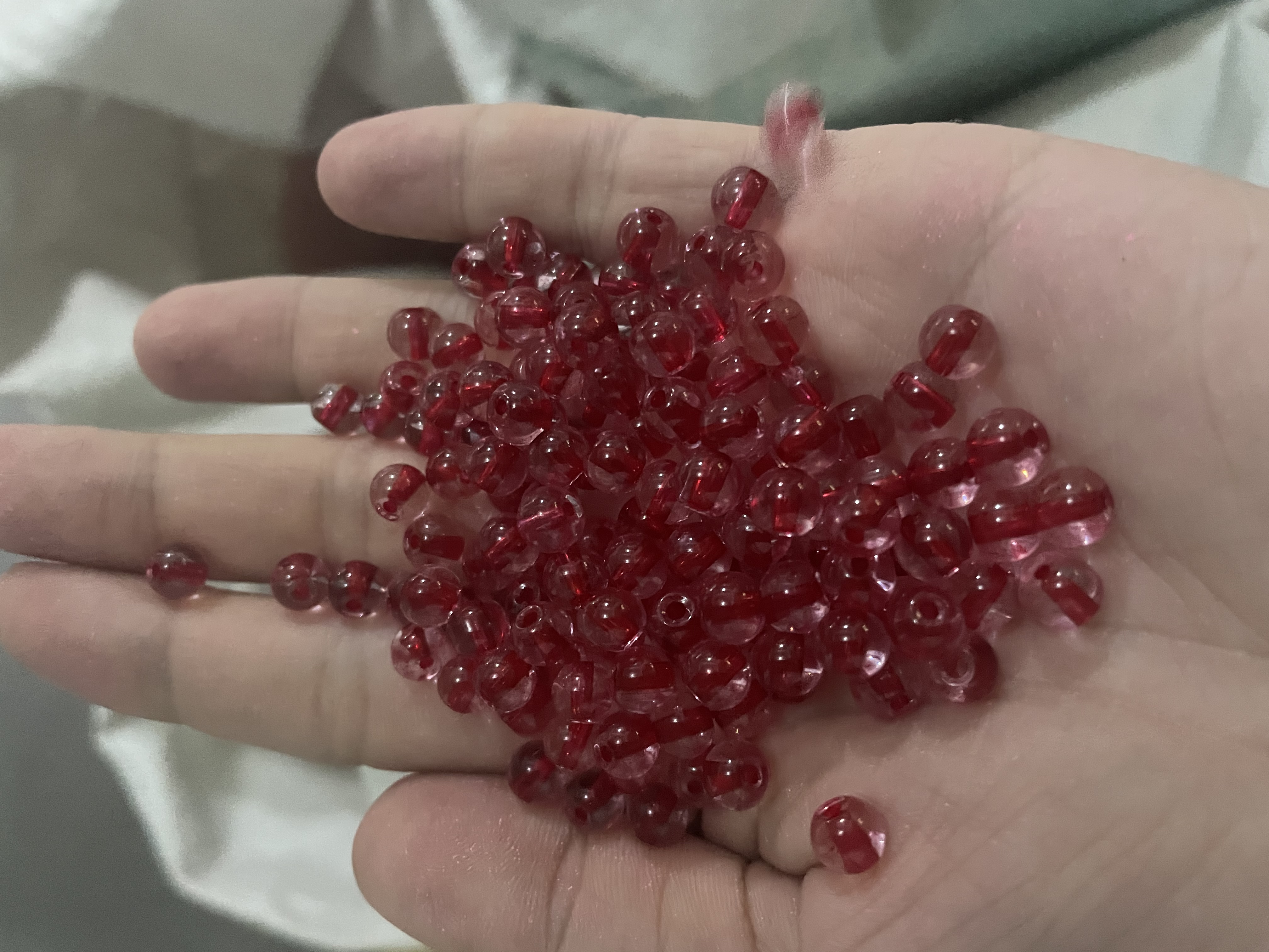 琉璃珠子精美散珠 DIY手工串珠材料 琉璃散珠手链配件 手工珠子首饰制作