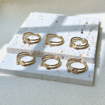 This stainless steel zircon ring features a unique vintage style with exquisite luster and dazzling colors. It is set with zircon and is a fashionable jewelry for women. It is recommended as a trendy accessory for daily wear and a mixed style This stainless steel zircon ring features a unique vintage style with exquisite luster and dazzling colors. It is set with zircon and is a fashionable jewelry for women. It is recommended as a trendy accessory for daily wear and a mixed style