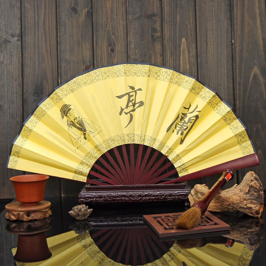 扇子批发绸布龙骨中国风扇子 国潮