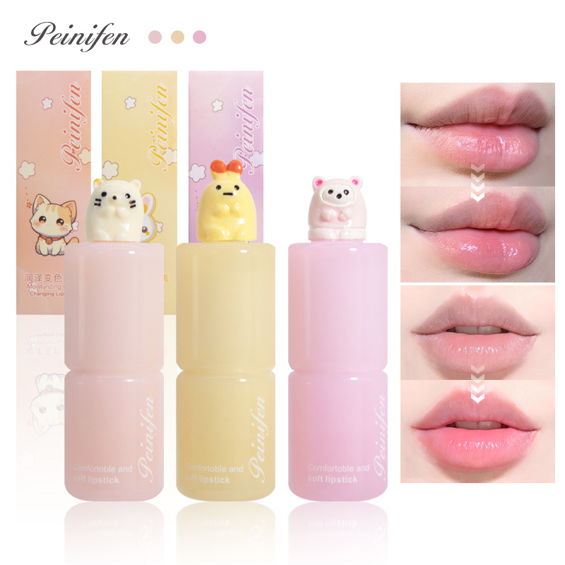 佩妮芬新品--P8314H#润泽变色唇膏 (展示盒---混色装） 装箱数：1件*36盒*24支+3支试用装 详情图3