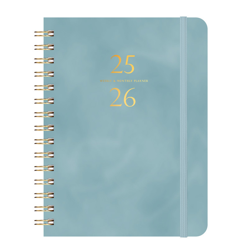 خطة اليومي لدفتر الملاحظات رقم 2025 عبر الحدود هو باللغة الإسبانية/الإنكليزية Specification image