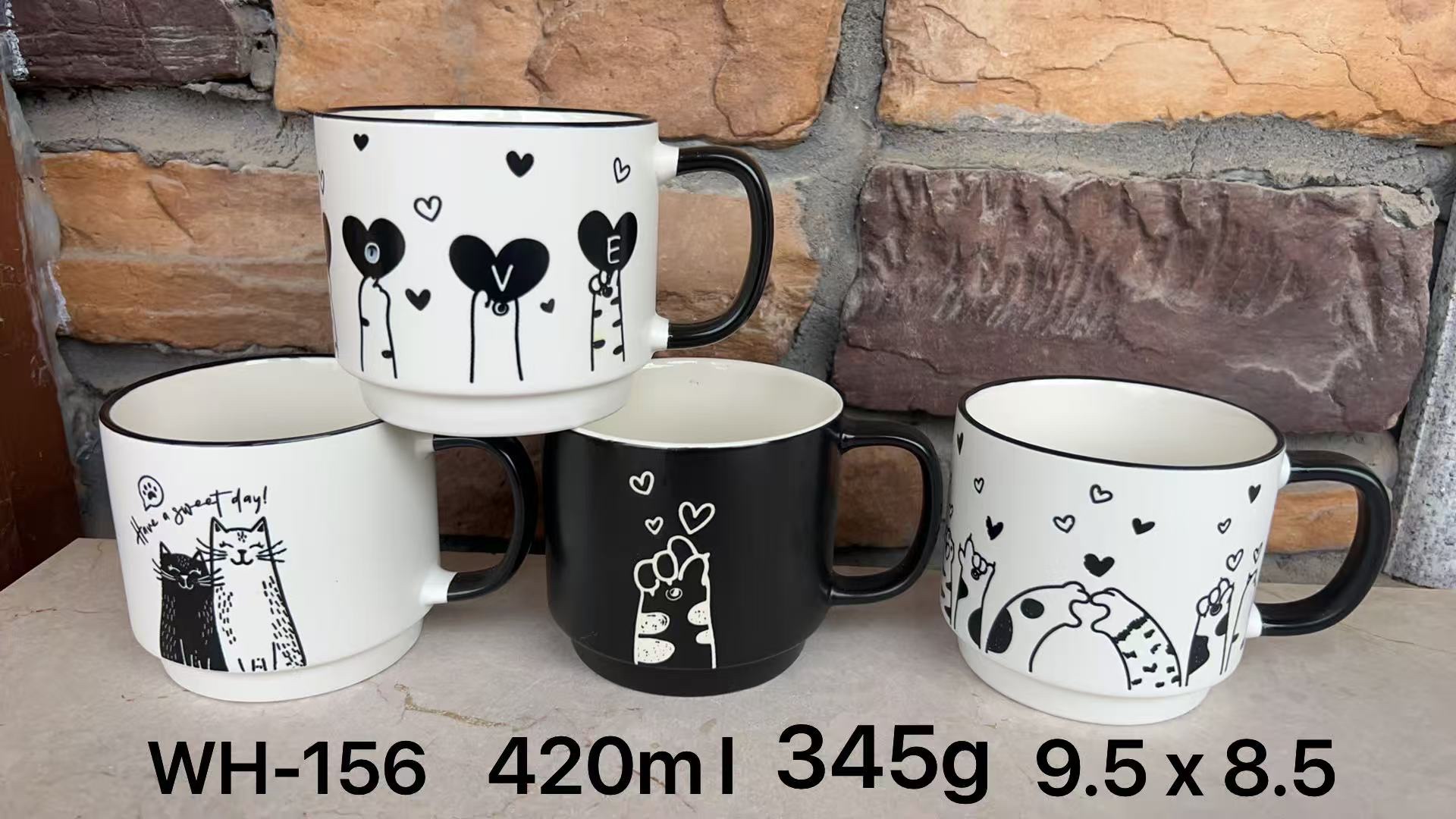 Middle Eastern-style ceramic coffee cup set and exquisite coffee ware set, enjoy a leisurely coffee time