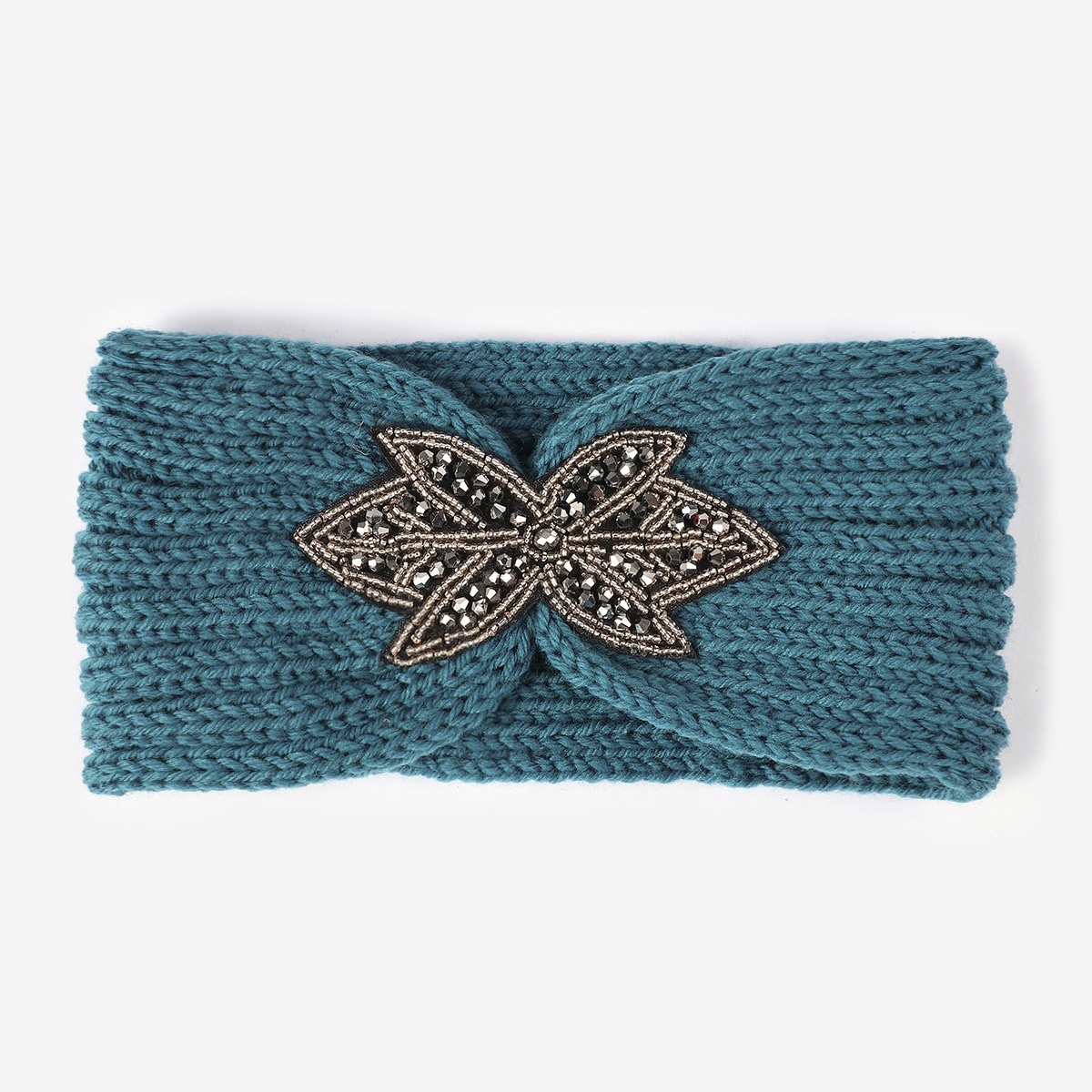This hair band is specially designed for sports and yoga. It features a French triangular towel style, which is fashionable, comfortable, sweat-absorbing and won't slip off. It is a sports hair band, a French hair band and a yoga hair band detail image 4