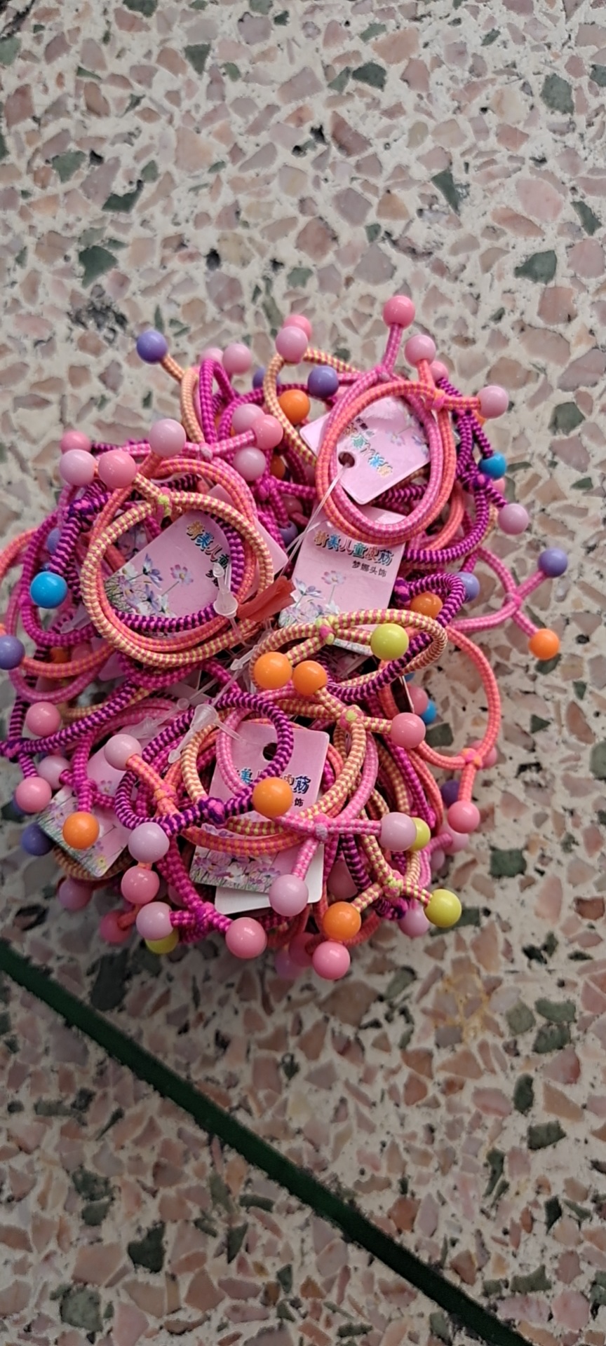 小皮筋流行饰品图