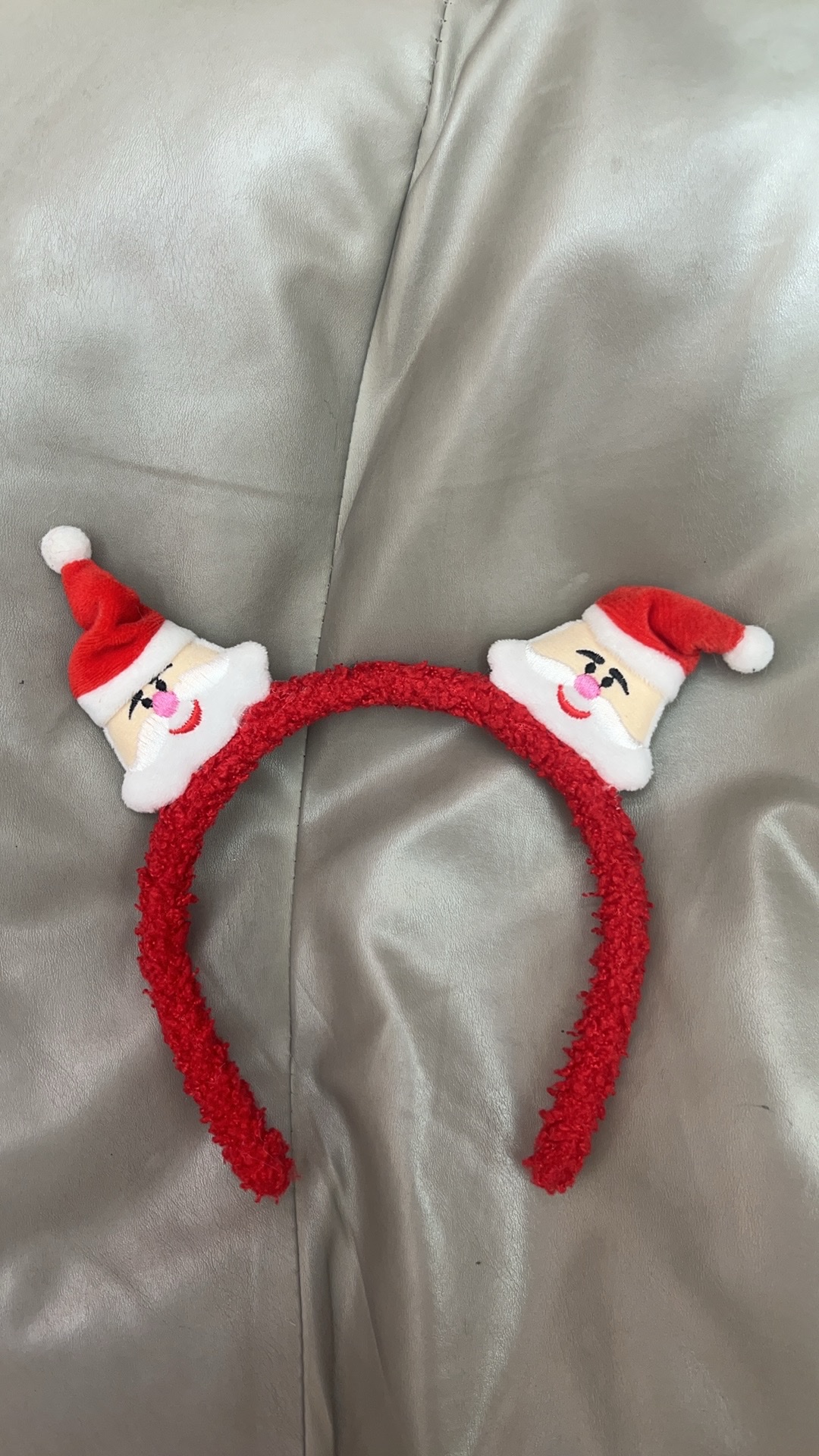 圣诞小礼物毛绒麋鹿发箍可爱圣诞老人头箍儿童节日表演发饰装饰品