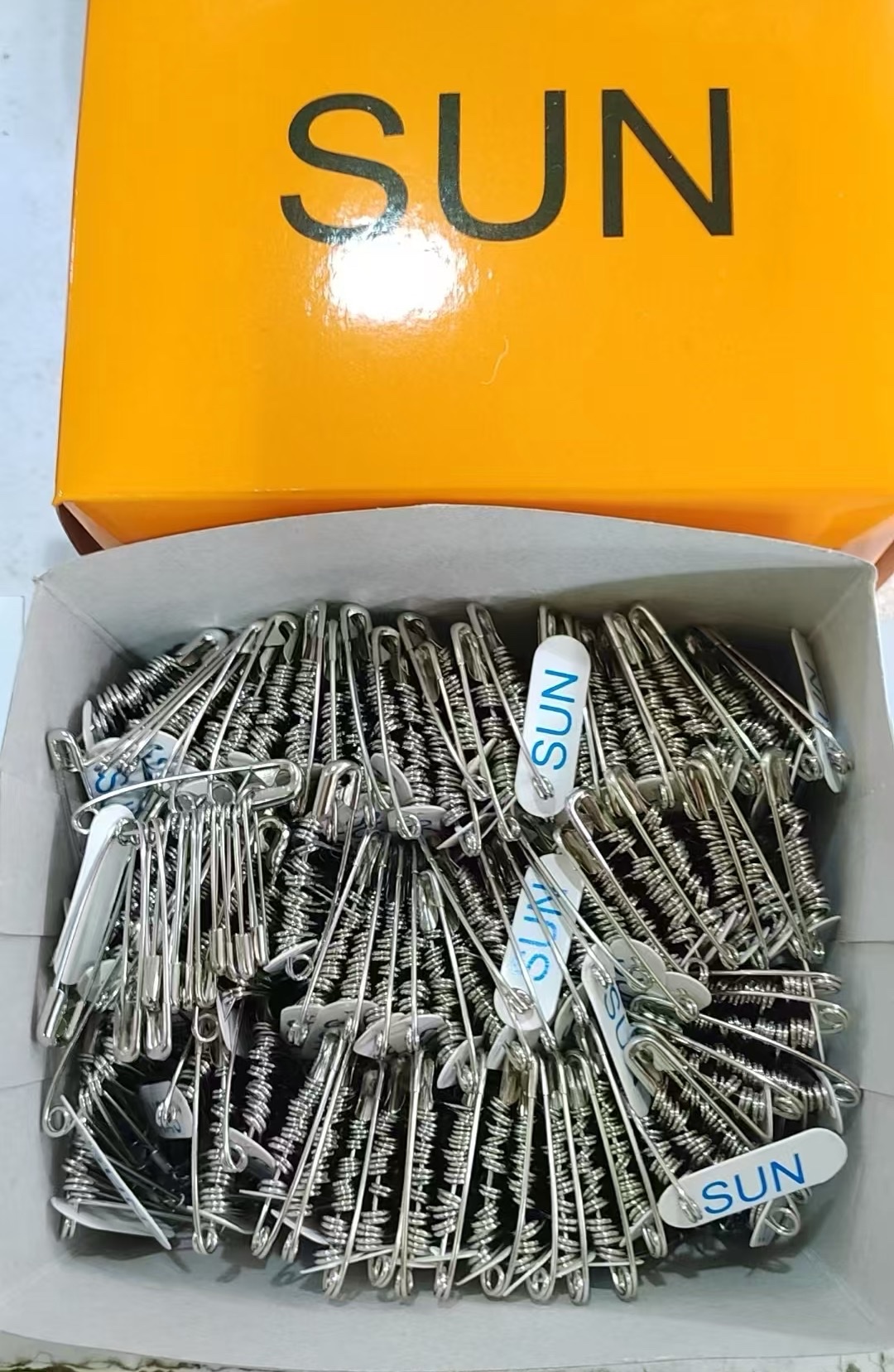 Safety pins, stainless steel material, no lever faded细节图