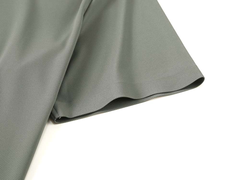 Cross-border high-quality 5A200 brocade ammonia seamless solid color round neck seamless, high-end quick-drying ice cool silk men's short-sleeved, high-end occasion men's casual wear, comfortable, breathable and fashionable new style detail image 9