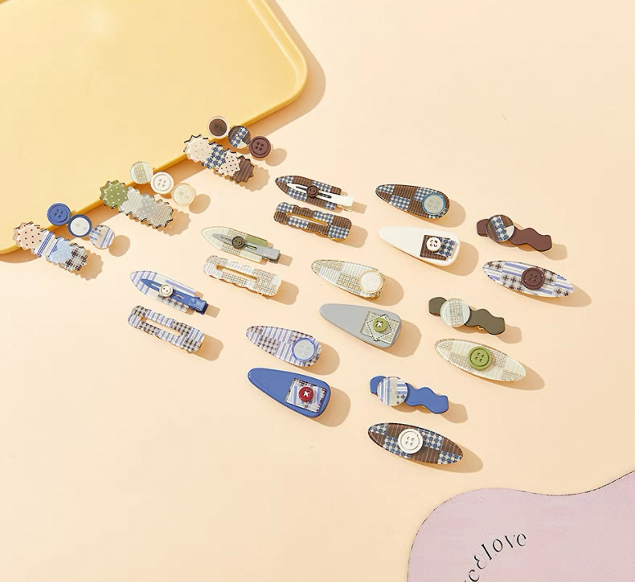 卡莱夫儿童发夹女童后脑勺夹子发饰碎发夹韩版糖果色刘海夹女孩边夹发饰