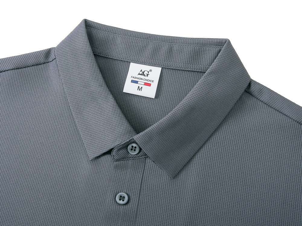 Cross-border high-quality 5A500 brocade ammonia seamless solid color round neck traceless high-end quick-drying ice cool silk men's short-sleeved casual wear for high-end occasions, comfortable, breathable and fashionable new style detail image 9