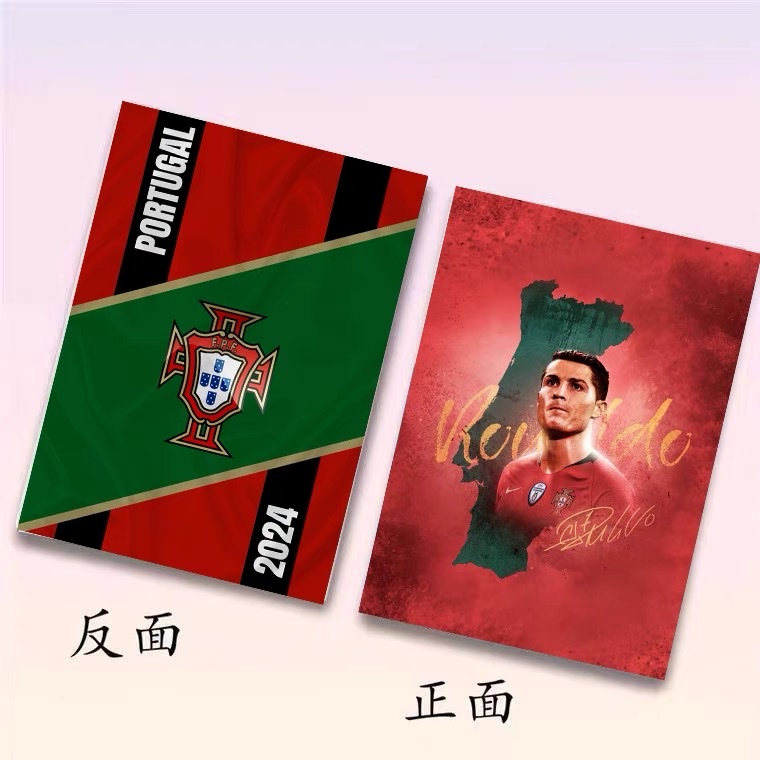 Customized note-taking notebooks, football star South American iron nail notebooks, classroom practice and homework books detail image 6