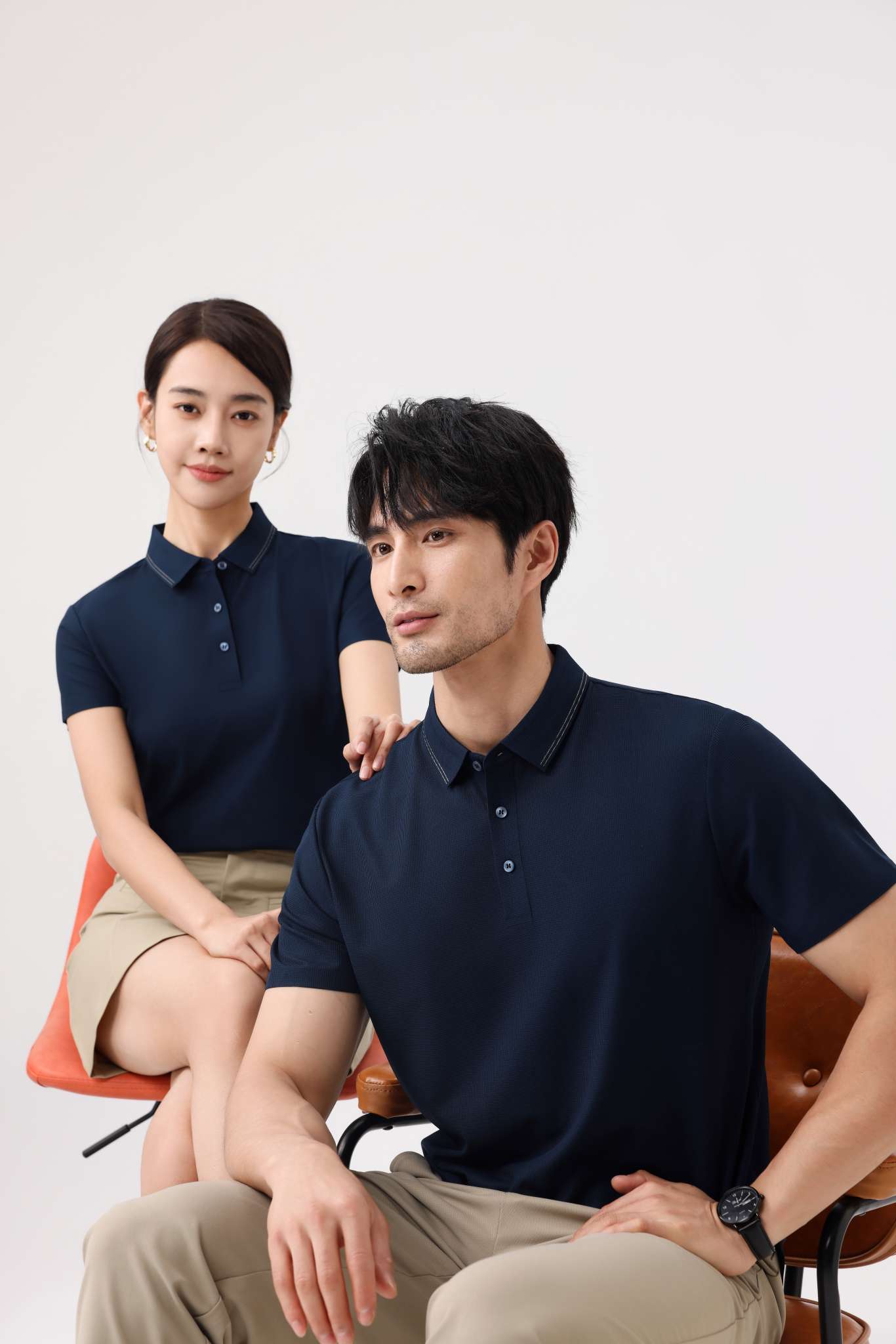 Cross-border high-quality 5A800 melamine seamless solid color round neck seamless, high-end quick-drying ice cool silk men's short-sleeved, high-end occasion men's casual wear, comfortable, breathable and fashionable new style Application Scenario