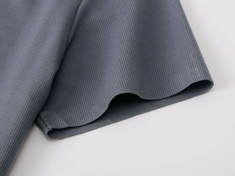 Cross-border high-quality 5A800 melamine seamless solid color round neck seamless, high-end quick-drying ice cool silk men's short-sleeved, high-end occasion men's casual wear, comfortable, breathable and fashionable new style detail image 10