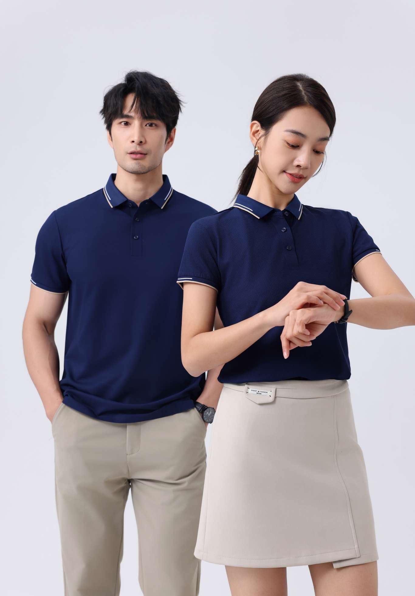 Cross-border high-quality 5A600 melamine seamless solid color round neck seamless, high-end quick-drying ice cool silk men's short-sleeved, high-end occasion men's casual wear, comfortable, breathable and fashionable new style details Picture