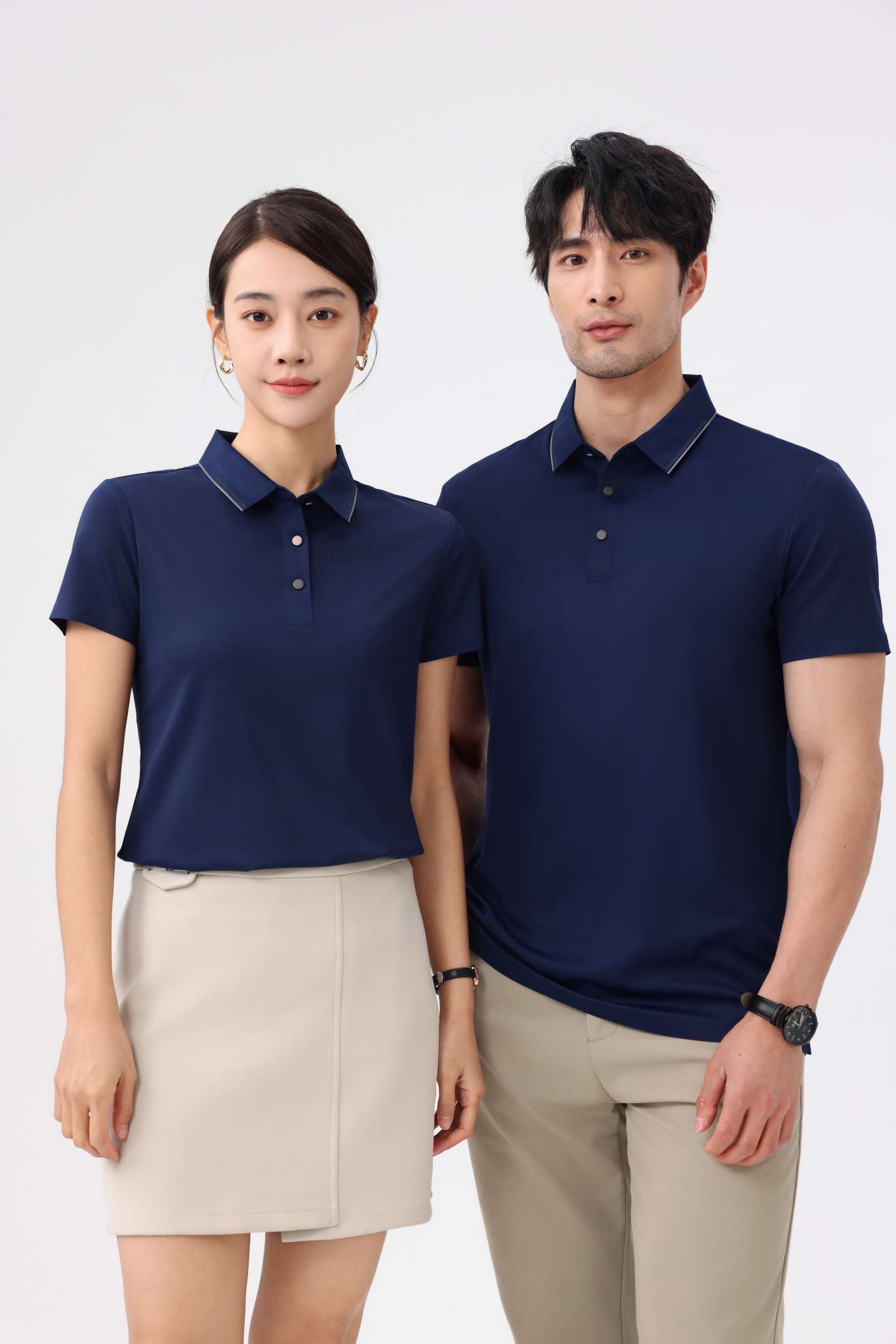 Cross-border high-quality 5A300 brocade ammonia seamless solid color round neck seamless, high-end quick-drying ice cool silk men's short-sleeved, high-end occasion men's casual wear, comfortable, breathable and fashionable new style details Picture