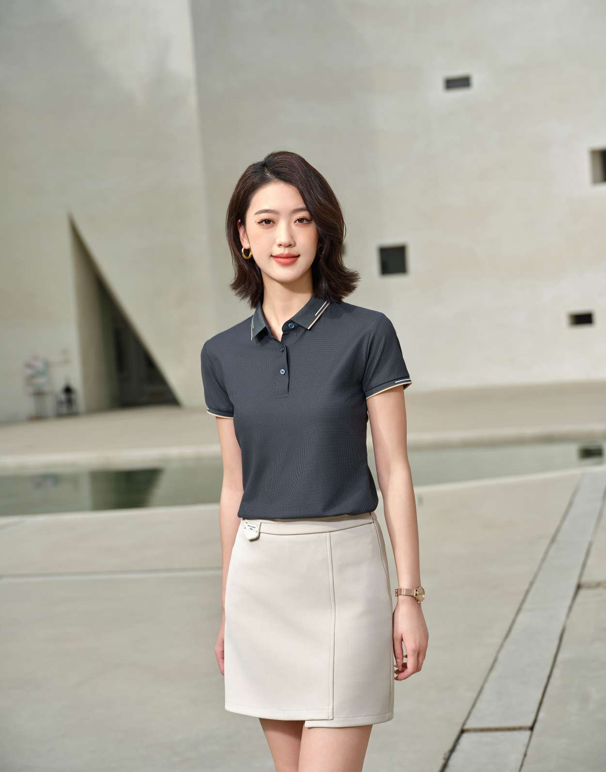 Cross-border high-quality 5A600 melamine seamless solid color round neck seamless, high-end quick-drying ice cool silk men's short-sleeved, high-end occasion men's casual wear, comfortable, breathable and fashionable new style detail image 14