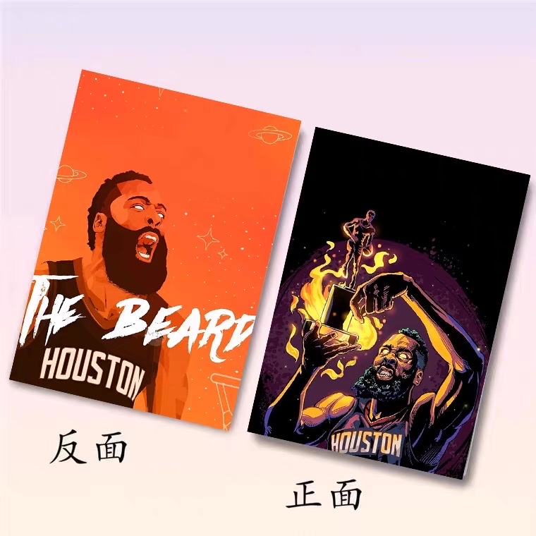 Customized basketball NBA series notebook A4567, classroom practice exercise book, basketball customized student booklet