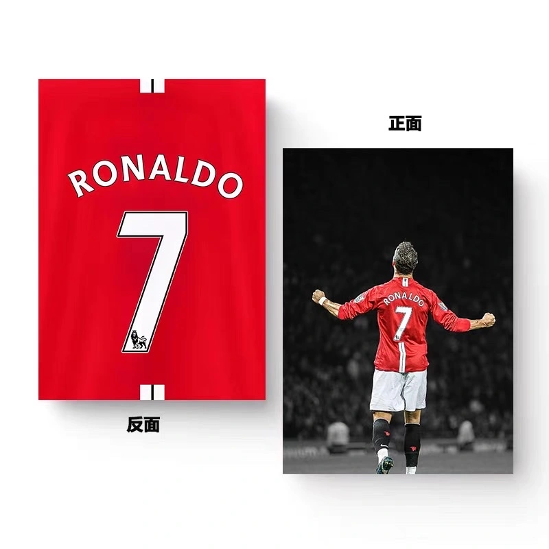 Customized diary notebooks, football star South American iron nail notebooks, practice notebooks, horse-riding nail double-row notebooks, practice wholesale detail image 3