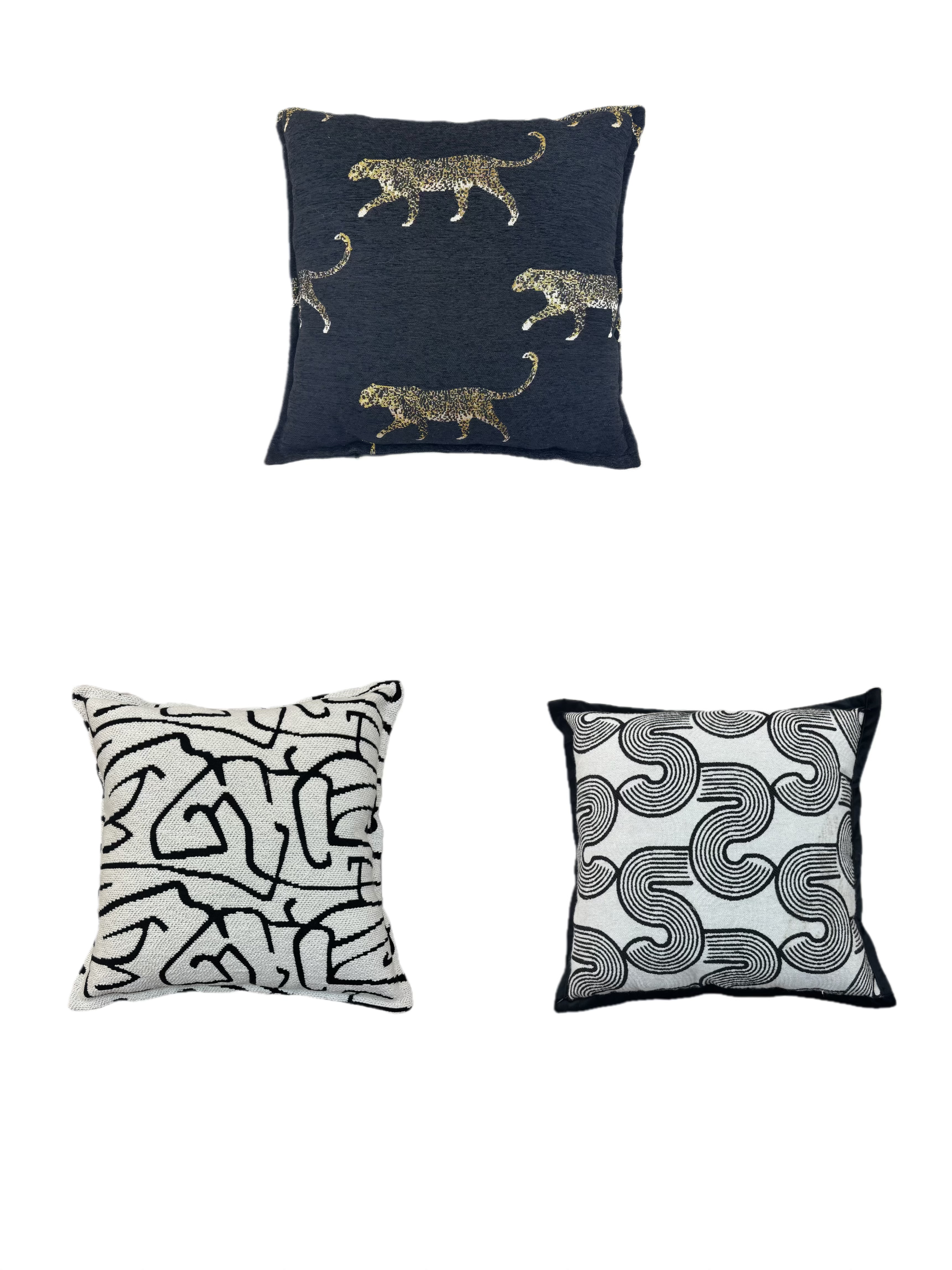 现代风主题抱枕套 个性訂製 抱枕枕套 软舒适 安全无害 高清细节 家用抱枕白底实物图