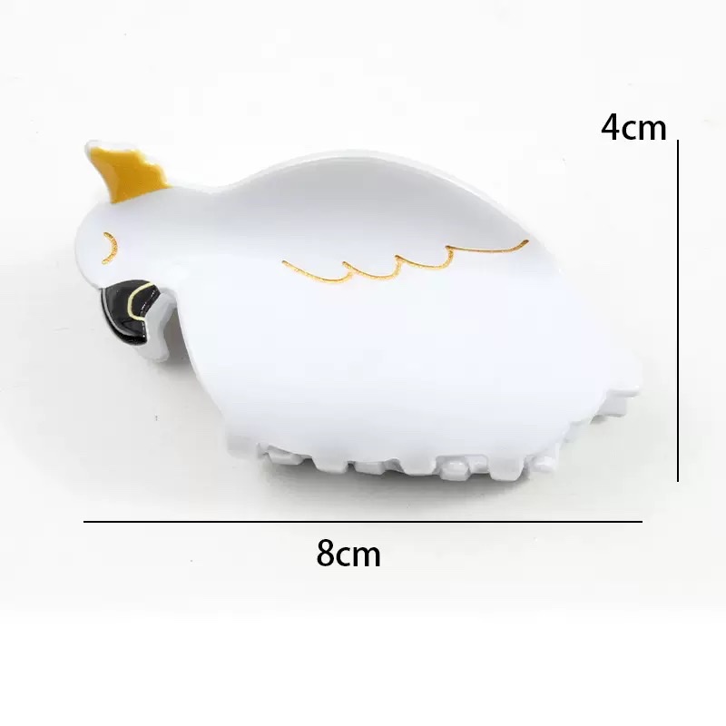 Acrylic cartoon animal hair grippers, hair clips, headwear, hair accessory grippers, grippers detail image 10
