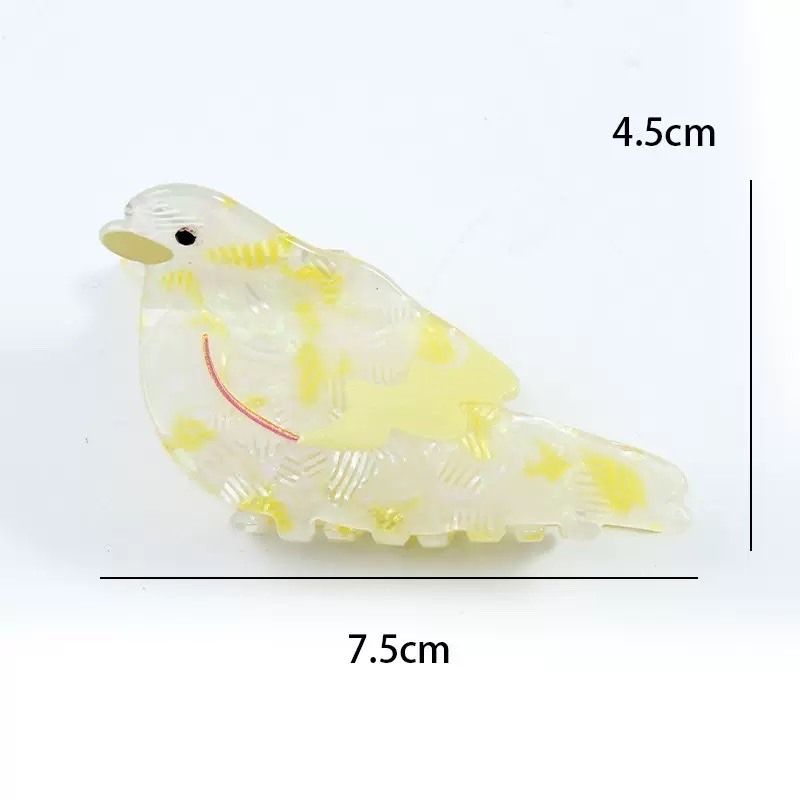 Acrylic cartoon animal hair grippers, hair clips, headwear, hair accessory grippers, grippers detail image 9