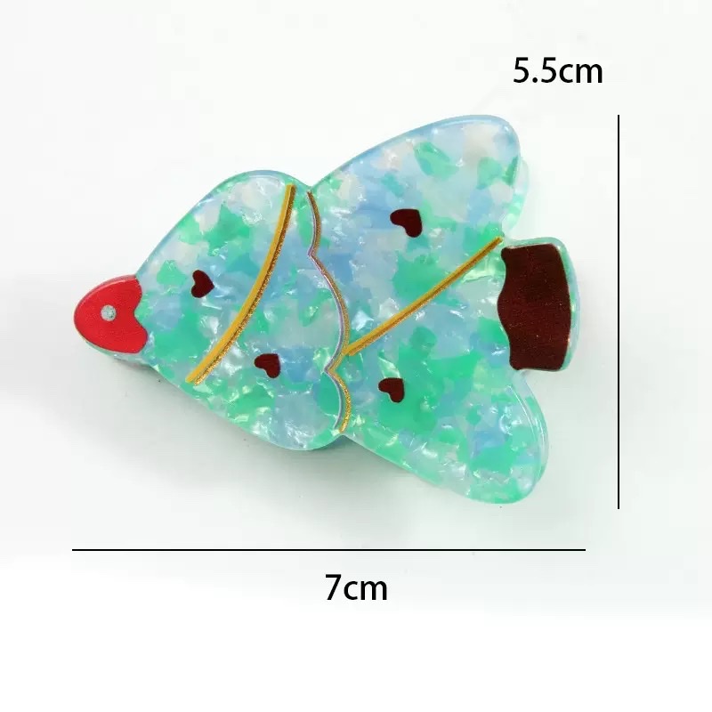 Acrylic plant hairpins Item Picture