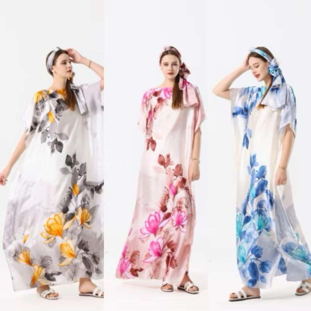 African robe manufacturer direct sales, self-production and self-sale, custom-made scarves based on samples, Muslim sun protection detail image 10
