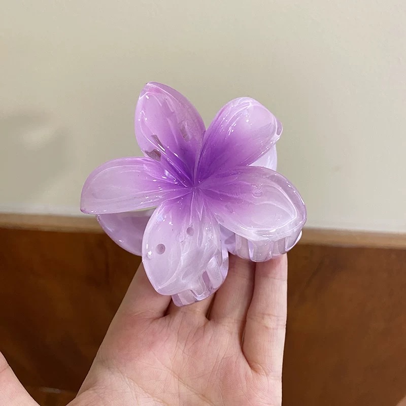 Adult hair accessories, cute flower-shaped hair clips, head accessories, decorative items, grabbers, long-lasting fixation, no damage to hair quality, lightweight and portable detail image 1