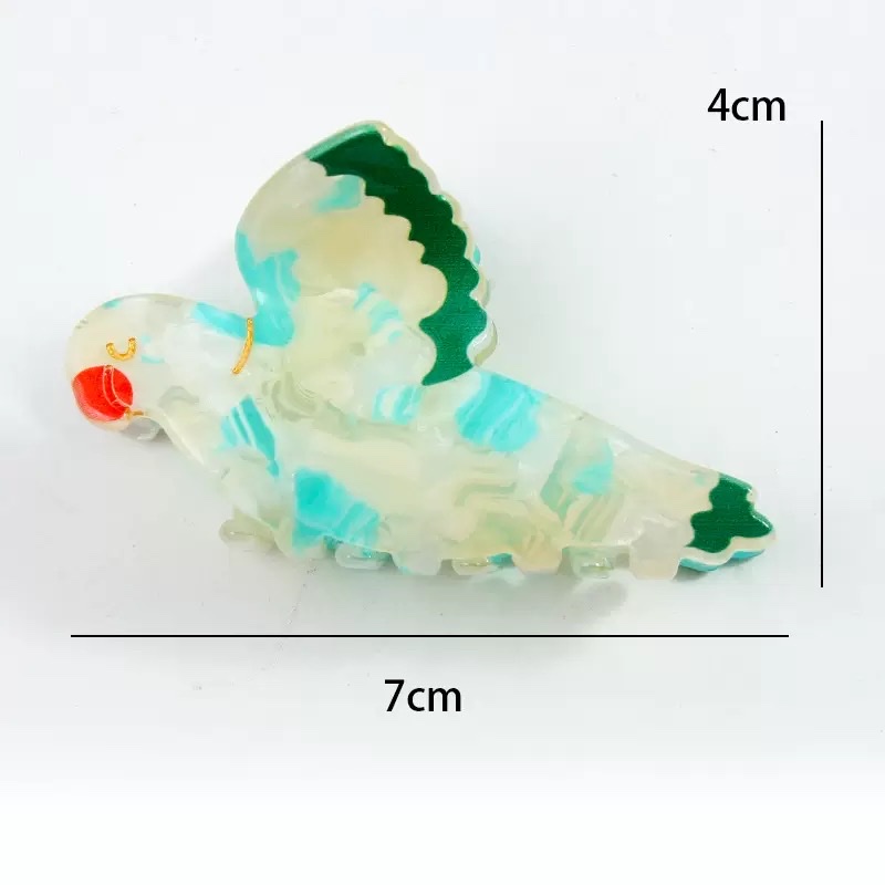 Acrylic cartoon animal hair grippers, hair clips, headwear, hair accessory grippers, grippers detail image 8